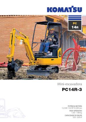 Miniexcavadoras Komatsu PC14R-3HS 