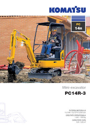 Miniexcavadoras Komatsu PC14R-3