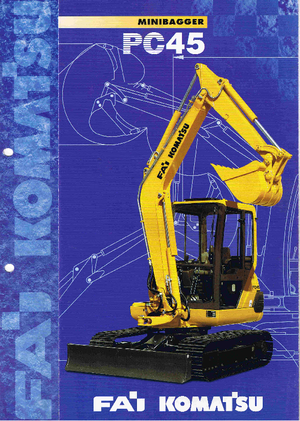 Miniexcavadoras Komatsu PC45-1