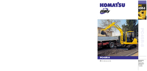 Miniexcavadoras Komatsu PC45R-8