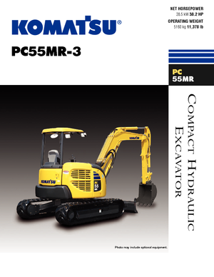 Miniexcavadoras Komatsu PC55MR-3