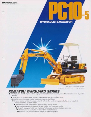 Miniexcavadoras Komatsu PC10-5