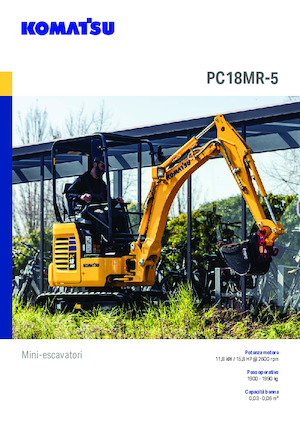 Miniexcavadoras Komatsu PC18MR-5