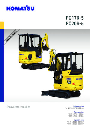 Miniexcavadoras Komatsu PC20R-5