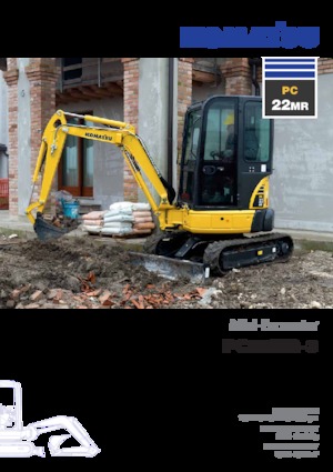 Miniexcavadoras Komatsu PC22MR-3