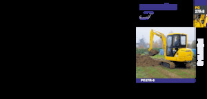 Miniexcavadoras Komatsu PC27R-8