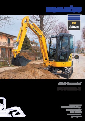 Miniexcavadoras Komatsu PC30-6