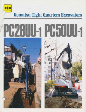 Miniexcavadoras Komatsu PC28UU-1