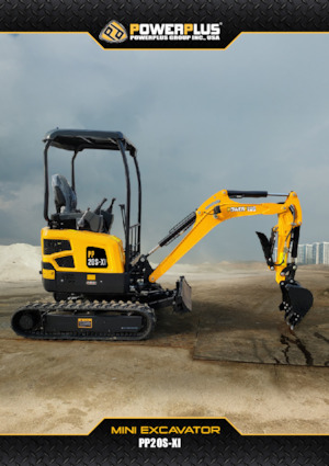 Miniexcavadoras PowerPlus PP20S-XI