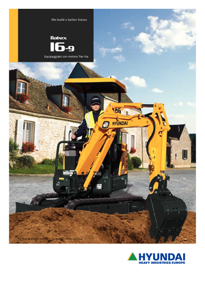 Miniexcavadoras Hyundai R 16-9