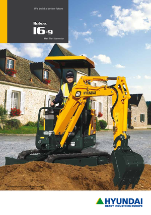 Miniexcavadoras Hyundai R 16-9
