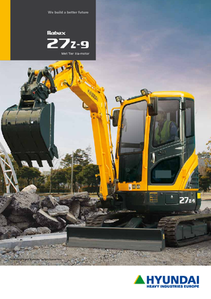 Miniexcavadoras Hyundai R 27 Z-9