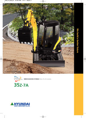 Miniexcavadoras Hyundai R 35 Z 7 A