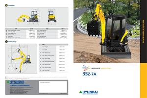 Miniexcavadoras Hyundai R 35 Z 7 A