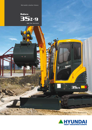 Miniexcavadoras Hyundai R35Z-9