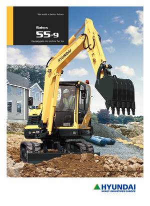Miniexcavadoras Hyundai R 55-9