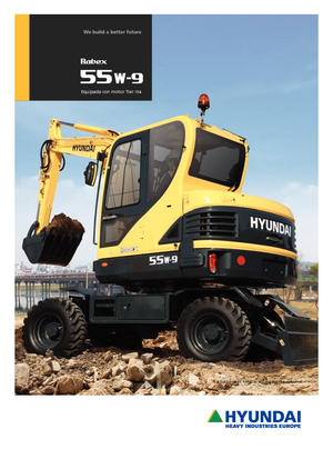 Miniexcavadoras Hyundai R 55 W-9