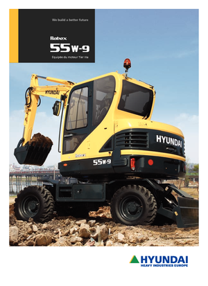 Miniexcavadoras Hyundai R 55 W-9