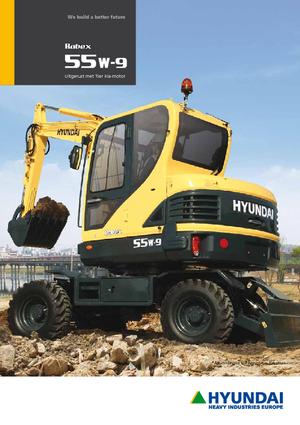 Miniexcavadoras Hyundai R 55 W-9