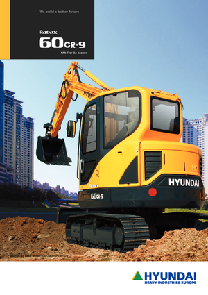 Miniexcavadoras Hyundai R60CR-9A