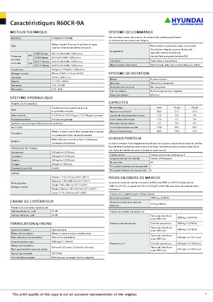Miniexcavadoras Hyundai R60CR-9A