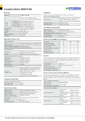 Miniexcavadoras Hyundai R60CR-9A