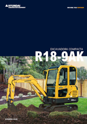 Miniexcavadoras Hyundai R18-9AK