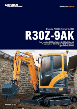 Miniexcavadoras Hyundai R30Z-9AK