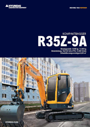 Miniexcavadoras Hyundai R35Z-9A