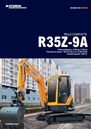 Miniexcavadoras Hyundai R35Z-9A