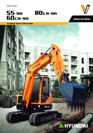 Miniexcavadoras Hyundai R55-9A