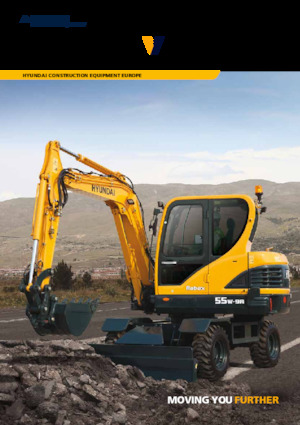 Miniexcavadoras Hyundai R55W-9A