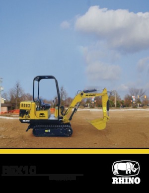 Miniexcavadoras RHINO REX10