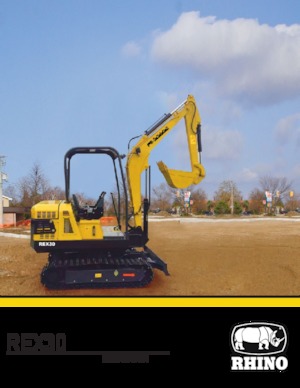 Miniexcavadoras RHINO REX30
