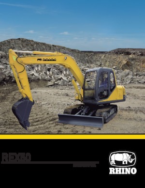 Miniexcavadoras RHINO REX50