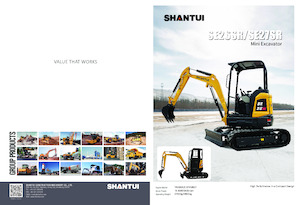Miniexcavadoras Shantui SE27SR