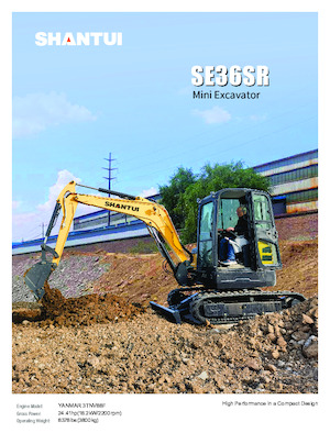 Miniexcavadoras Shantui SE36SR