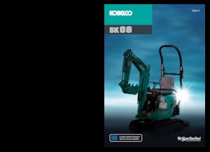 Miniexcavadoras Kobelco SK 08 1E