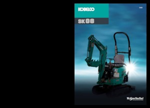 Miniexcavadoras Kobelco SK 08