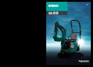 Miniexcavadoras Kobelco SK 08
