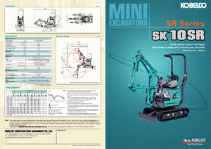 Miniexcavadoras Kobelco SK 10 SR 2