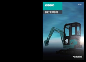 Miniexcavadoras Kobelco SK 17 SR 3E