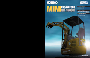 Miniexcavadoras Kobelco SK 17 SR 6E