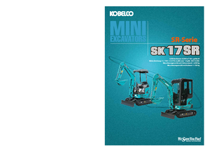 Miniexcavadoras Kobelco SK 17 SR 3