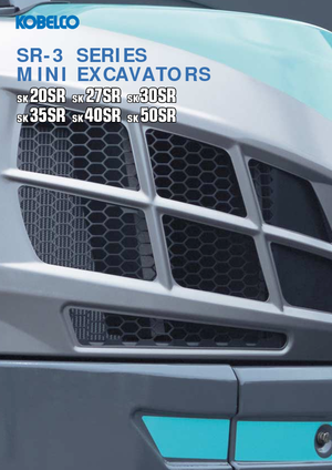Miniexcavadoras Kobelco SK 35 SR 5
