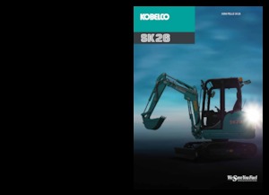 Miniexcavadoras Kobelco SK 26