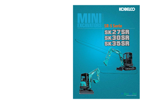 Miniexcavadoras Kobelco SK 35 SR 5