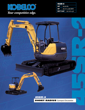 Miniexcavadoras Kobelco SK 45 SR 2