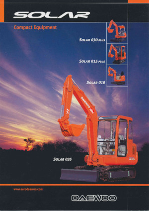 Miniexcavadoras Daewoo SOLAR 010