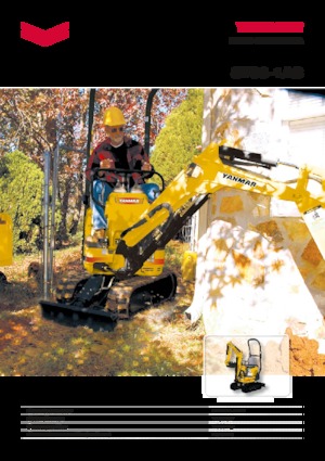 Miniexcavadoras Yanmar SV 08-1 AS